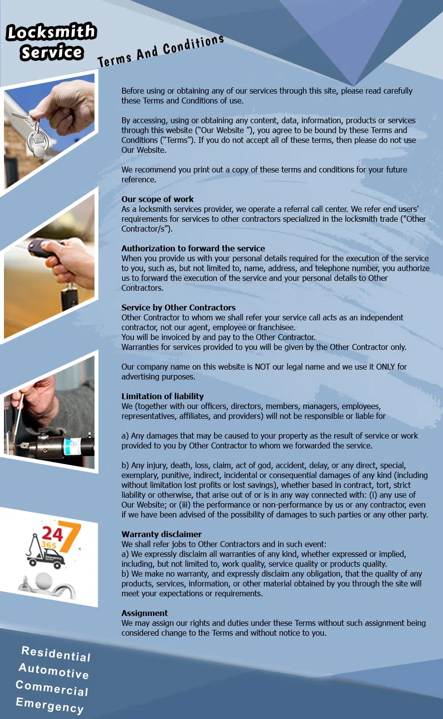 Lock Locksmith Tech Damascus, MD 301-359-1052